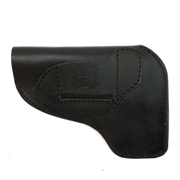 Port pistol CARPATI-MAKAROV, fara capac, cu sector, negru, piele