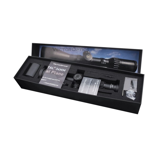 Luneta vanatoare Vector Optics 34 mm 4-24x56 MBR FFP