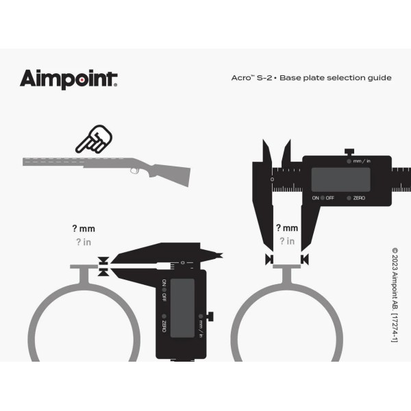 Aimpoint ACRO S2 9 MOA