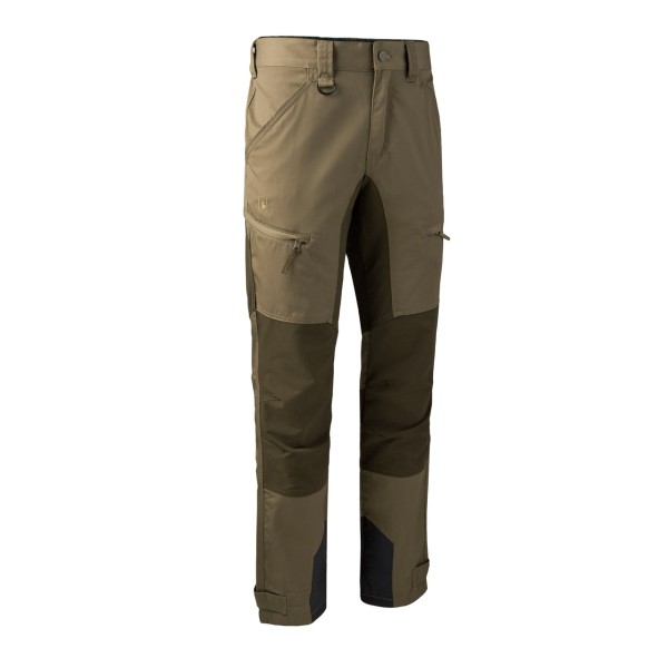 Pantaloni elastici DEERHUNTER Rogaland cu contrast (Driftwood)