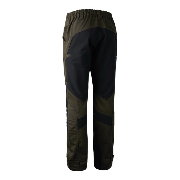 Pantaloni elastici DEERHUNTER Rogaland cu contrast (Adventure Green)