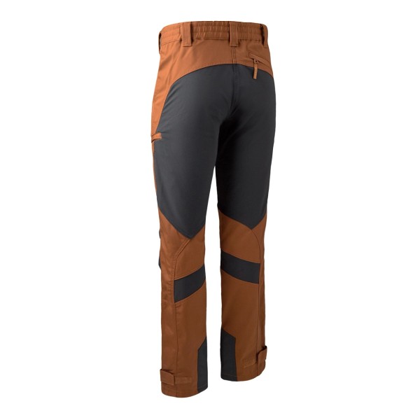 Pantaloni elastici DEERHUNTER Rogaland cu contrast (Burnt Orange)