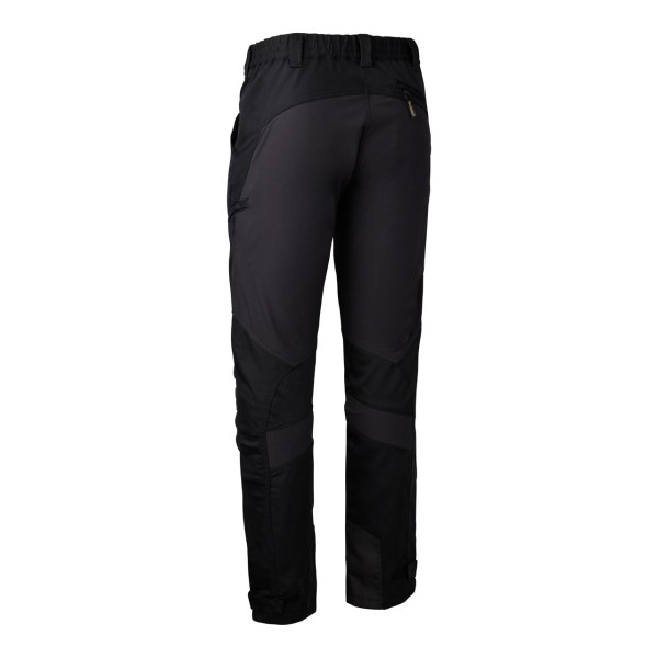 Pantaloni elastici DEERHUNTER Rogaland cu contrast (Black)