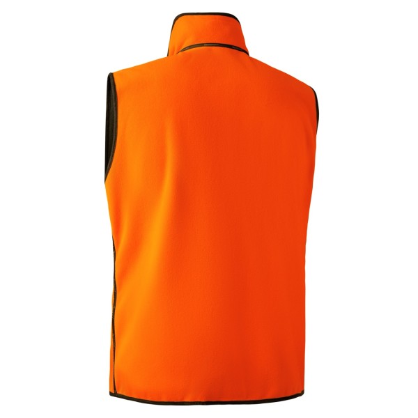 Vesta din fleece reversibila DEERHUNTER Gamekeeper (Safety Orange)