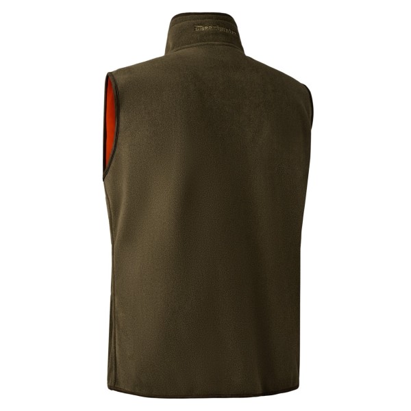 Vesta din fleece reversibila DEERHUNTER Gamekeeper (Safety Orange)