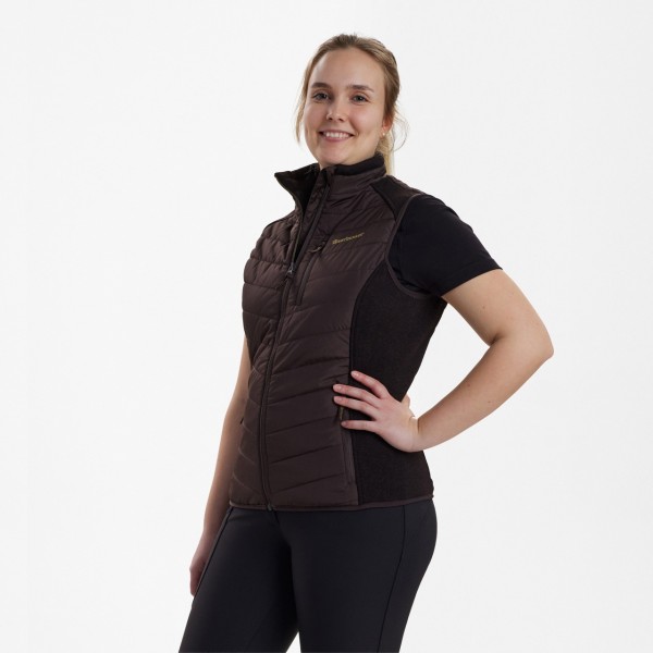 Vesta cu umplutura DEERHUNTER Lady Caroline (Dark Prune)