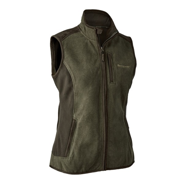 Vesta din fleece DEERHUNTER Lady Pam Bonded (Graphite Green)