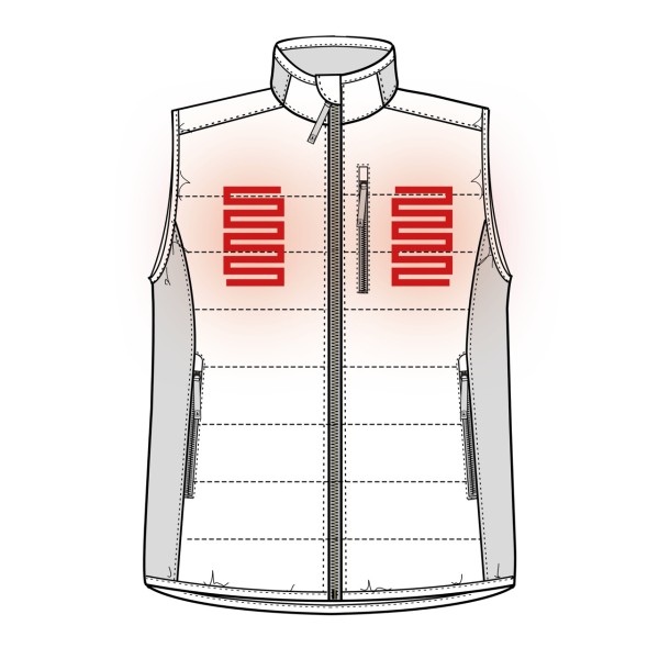 Vesta cu incalzire DEERHUNTER Heat (Wood)