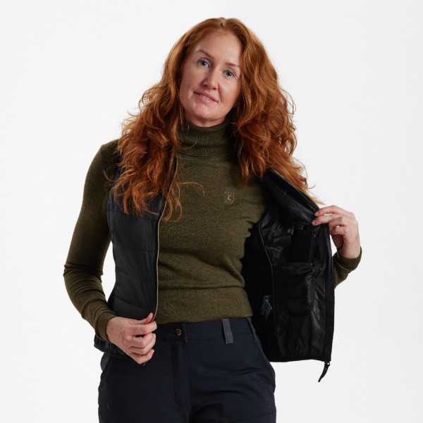 Vesta cu incalzire DEERHUNTER Lady Heat Inner (Black)