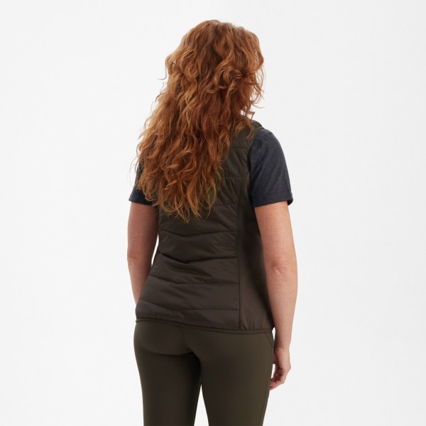 Vesta cu incalzire DEERHUNTER Lady Heat Padded (Wood)