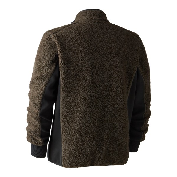 Jacheta din fleece DEERHUNTER Rogaland (Chocolate Brown)