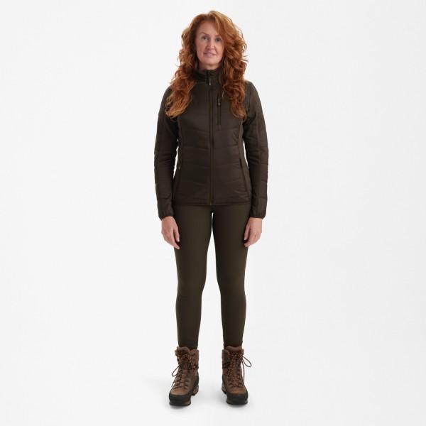 Jacheta cu incalzire DEERHUNTER Lady Heat Padded (Wood)