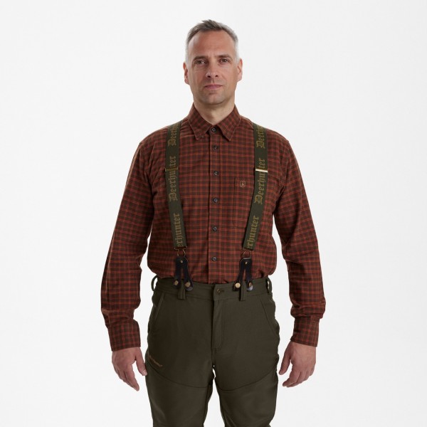 Bretele pentru butoane DEERHUNTER Logo Braces (Art Green)