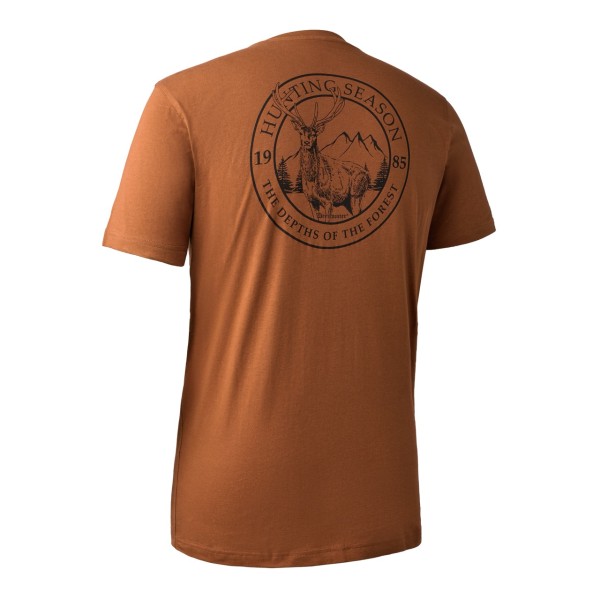 Tricou DEERHUNTER Easton (Burnt Orange)