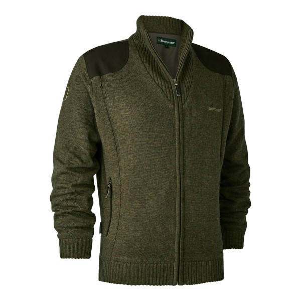 Cardigan din tricot DEERHUNTER Carlisle cu Stormliner¬Æ (Cypress)