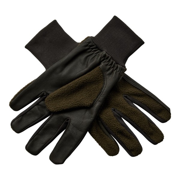 Manusi DEERHUNTER din fleece si piele (Art Green)