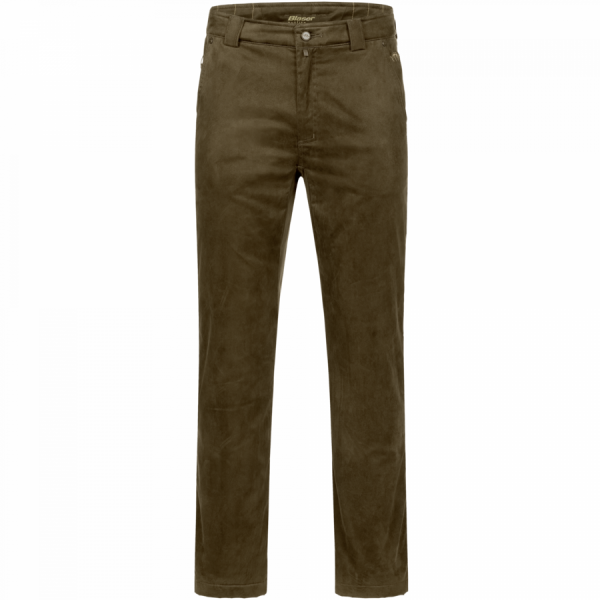 Pantaloni BLASER Suede hose maro