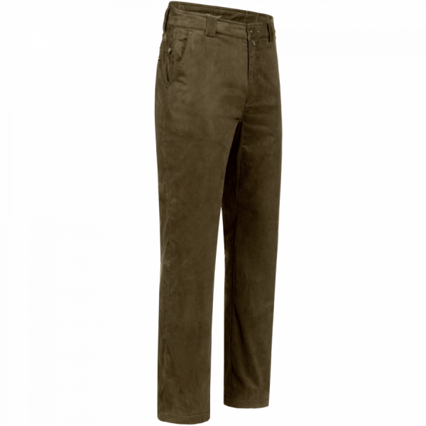Pantaloni BLASER Suede hose maro