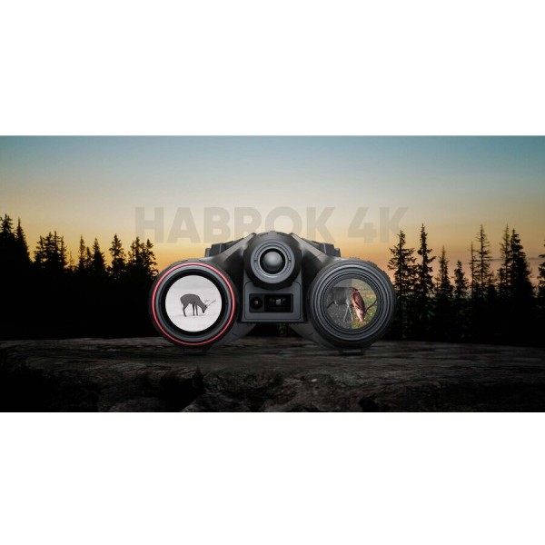 Binoclu cu termoviziune Hikmicro Habrok 4k HE25L LRF Multi-spectrum