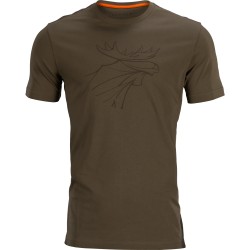 Tricou De Vanatoare Härkila Graphic T-shirt 2-pack