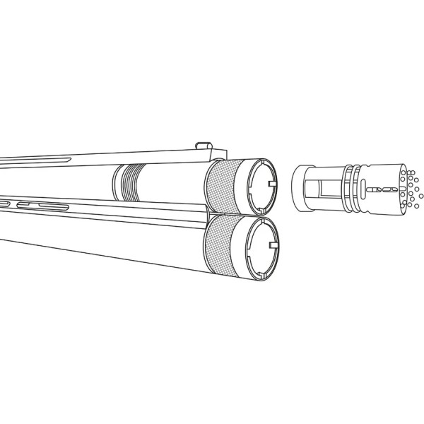 BROWNING BOCK B825 SPORTER 12/76/71 MSOC INV+ DS EXT