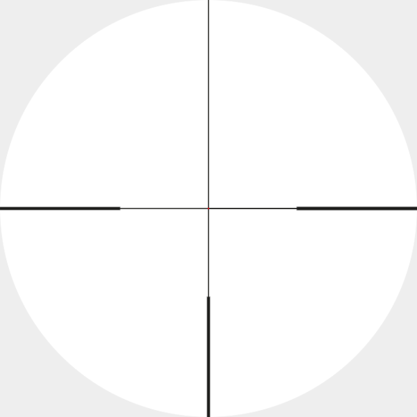 HAWKE LUNETA ENDURANCE WA FD 1-16X24 L4A- 1/2MOA/30MM