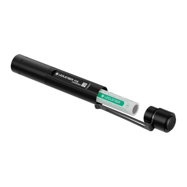 LANTERNA P2R BLACK_BOX 200LM/LI-ION + CABLU USB