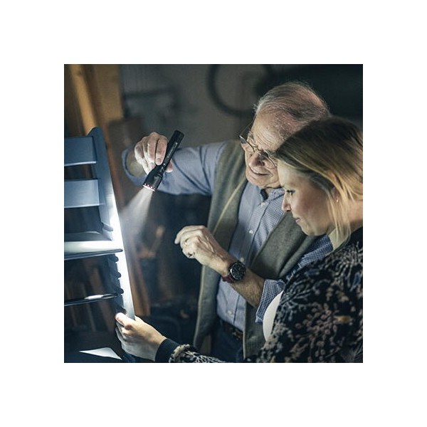 LANTERNA P6R BLACK_BOX 1200LM/LI-ION +CABLU USB