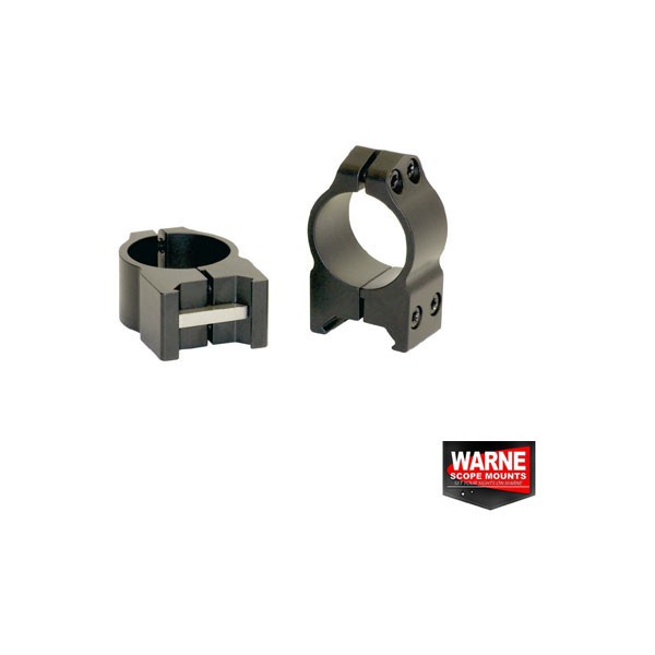WARNE SCOPE MOUNTS XX SET RING WEAVER 30MM OBIECTIV 42-52MM