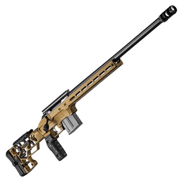 Carabina CZ 600 PLUS MDT Deep Bronze – Excelență în Tirul de Precizie