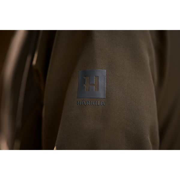 Härkila Scandinavian Softshell Jacketa - Willow green/Shadow brown