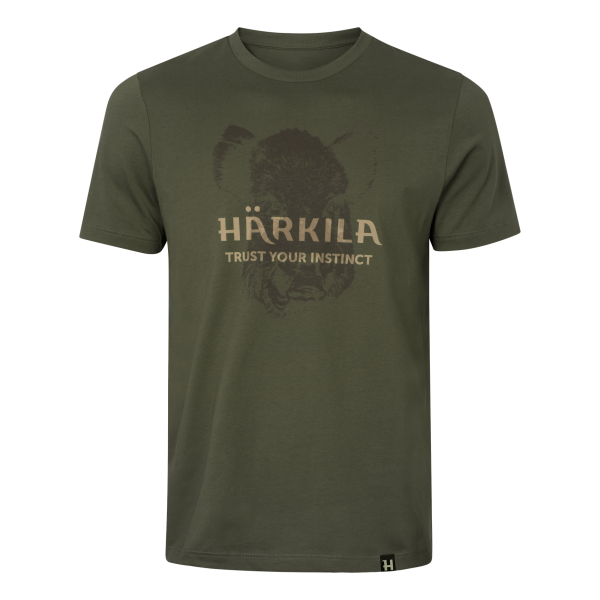 Tricou Härkila Wildboar logo S/S t-shirt
