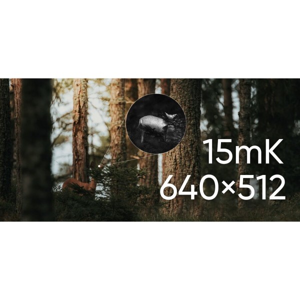 HIKMICRO MONOCULAR VEDERE TERMICA LYNX LQ35 3.0 640X512