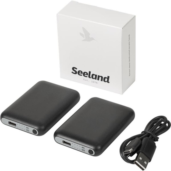 Șosete Încălzite Seeland Celsius Heat - Verde Pin/Orange