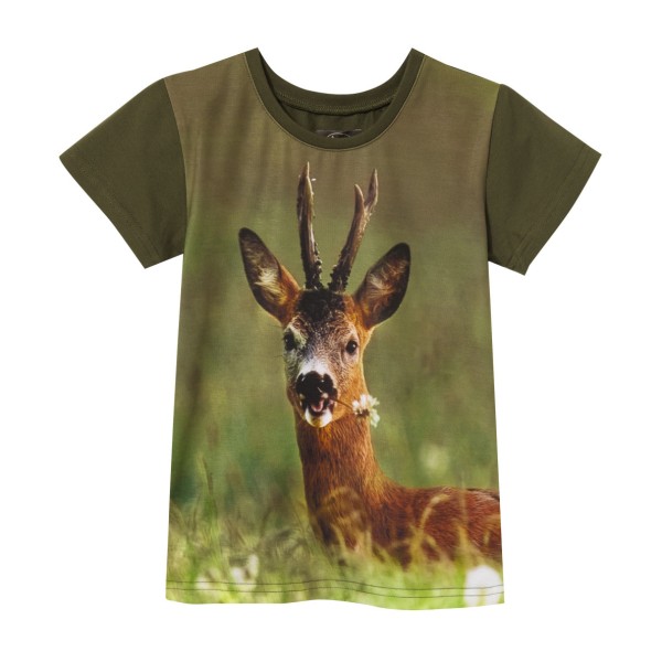 Tricou verde pentru copii, Caprior Wadera