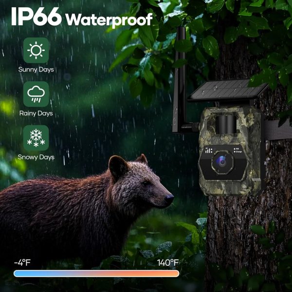 LYNXCAM Camera cu GPS live vision APP 4G LTE video 2K si panou solar
