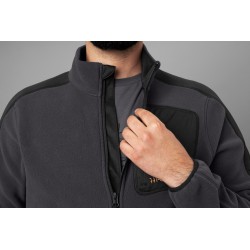 Jacheta Fleece Venjan Harkila Black/Grey