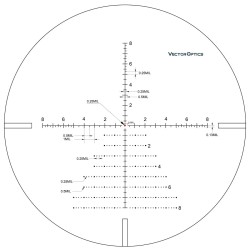 Luneta De Vanatoare Vector Optics Continental 4 24 50 Sfp 30 Mm