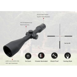 Luneta De Vanatoare Vector Optics Continental 2.5-15×56 Sfp