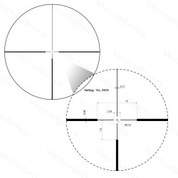Luneta De Vanatoare Vector Optics Continental 2.5-15×56 Sfp