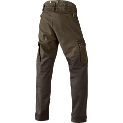 Pantaloni Vanatoare Angus Premium Leather - Green/Brown